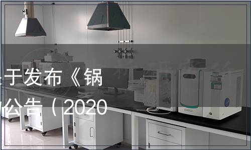 國家市場監管總局關于發布《鍋爐安全技術規程》的公告（2020年第45號）