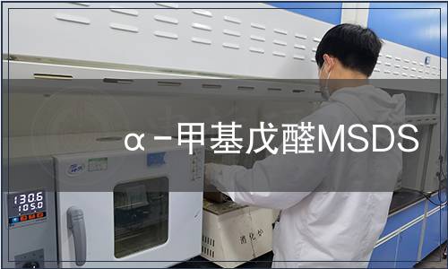 α-甲基戊醛MSDS