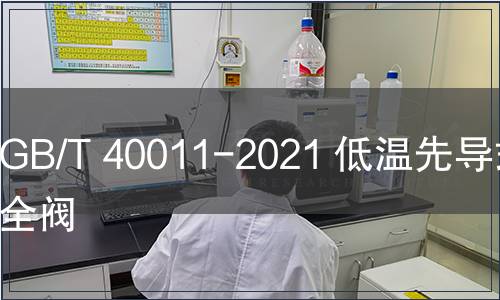 GB/T 40011-2021 低溫先導式安全閥