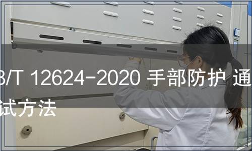 GB/T 12624-2020 手部防護 通用測試方法
