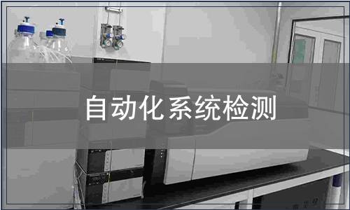 自動(dòng)化系統(tǒng)檢測(cè)