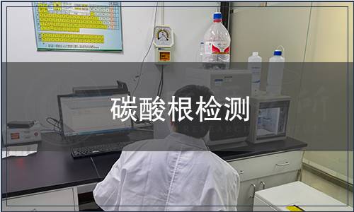 碳酸根檢測