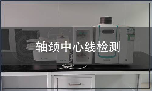 軸頸中心線檢測