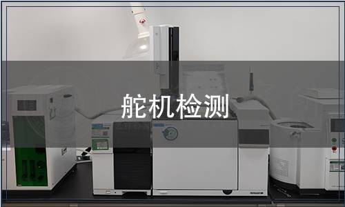 舵機(jī)檢測(cè)