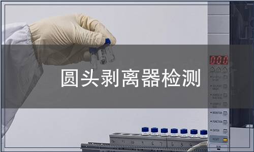 圓頭剝離器檢測