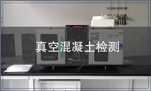 真空混凝土檢測