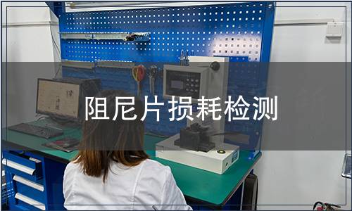 阻尼片損耗檢測