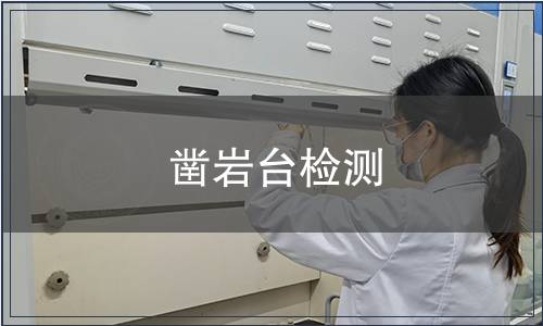 鑿巖臺檢測