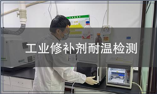 工業(yè)修補(bǔ)劑耐溫檢測(cè)