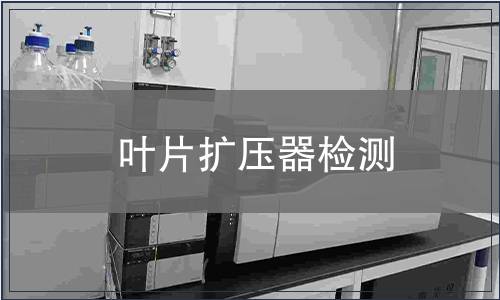 葉片擴壓器檢測