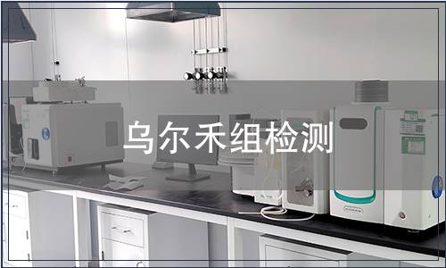 烏爾禾組檢測