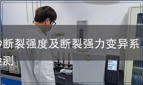 單紗斷裂強(qiáng)度及斷裂強(qiáng)力變異系數(shù)檢測