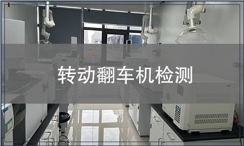 轉(zhuǎn)動翻車機檢測