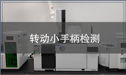 轉動小手柄檢測