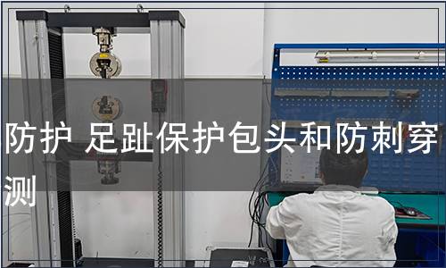 足部防護(hù) 足趾保護(hù)包頭和防刺穿墊檢測(cè)