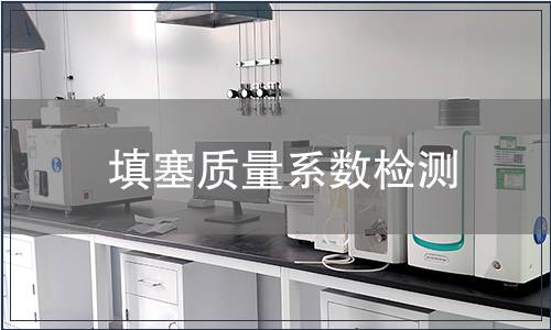 填塞質(zhì)量系數(shù)檢測