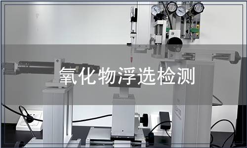 氧化物浮選檢測