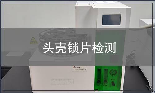 頭殼鎖片檢測