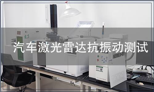 汽車激光雷達(dá)抗振動(dòng)測(cè)試