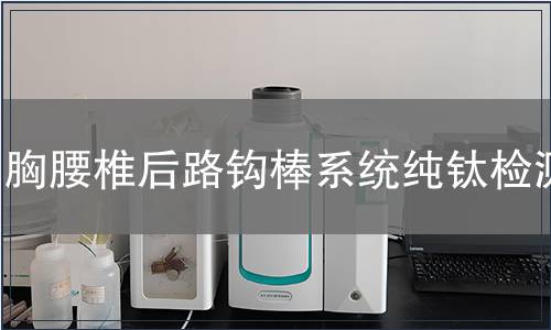 胸腰椎后路鉤棒系統(tǒng)純鈦檢測