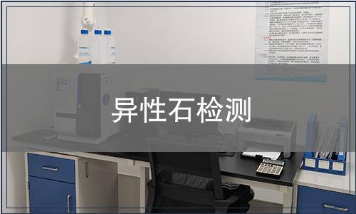 異性石檢測