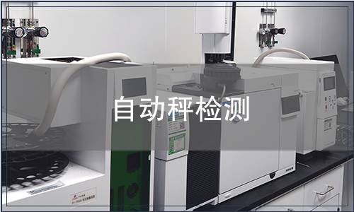 自動秤檢測