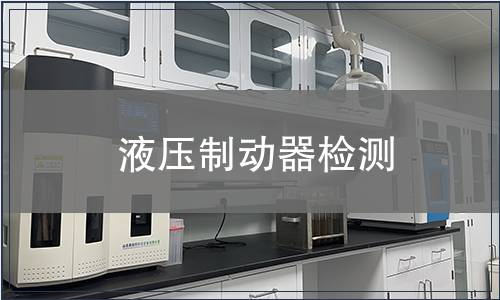 液壓制動器檢測
