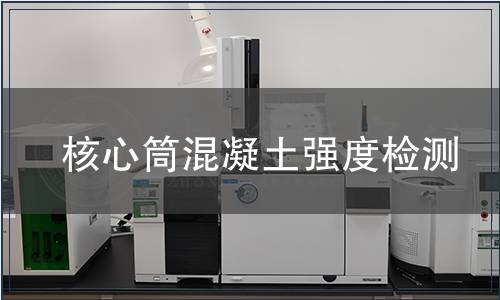 核心筒混凝土強(qiáng)度檢測(cè)