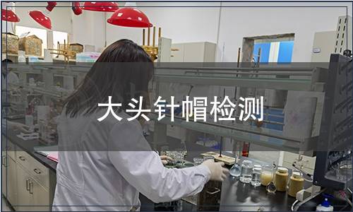 大頭針帽檢測(cè)