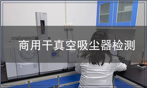 商用干真空吸塵器檢測(cè)