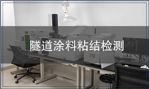 隧道涂料粘結(jié)檢測