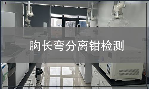 胸長彎分離鉗檢測