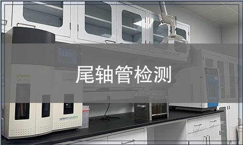 尾軸管檢測