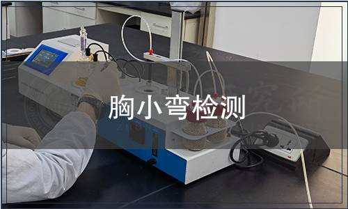 胸小彎檢測