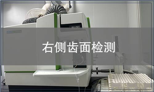 右側(cè)齒面檢測