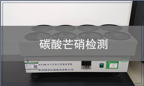 碳酸芒硝檢測