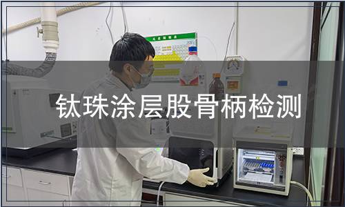 鈦珠涂層股骨柄檢測