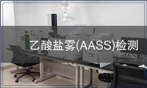 乙酸鹽霧(AASS)檢測(cè)