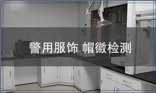 警用服飾 帽徽檢測(cè)