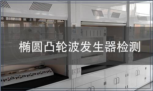 橢圓凸輪波發(fā)生器檢測