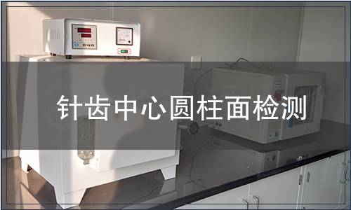 針齒中心圓柱面檢測