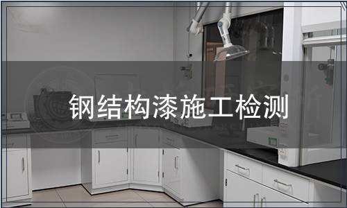 鋼結(jié)構(gòu)漆施工檢測
