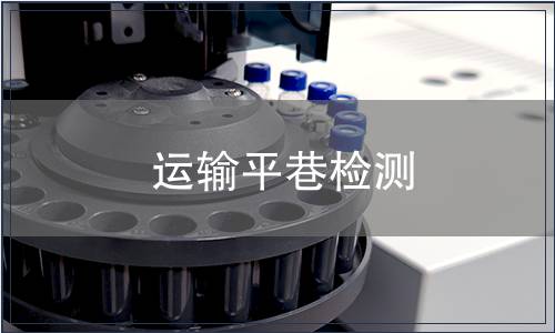 運(yùn)輸平巷檢測(cè)