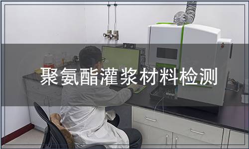 聚氨酯灌漿材料檢測