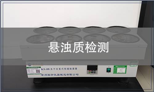 懸濁質(zhì)檢測