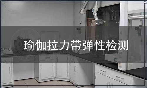 瑜伽拉力帶彈性檢測