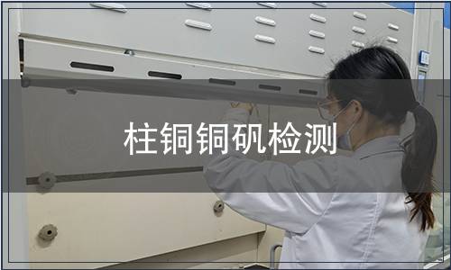 柱銅銅礬檢測