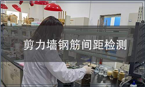 剪力墻鋼筋間距檢測(cè)