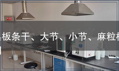 黑板條干、大節(jié)、小節(jié)、麻粒檢測(cè)