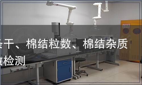 黑板條干、棉結(jié)粒數(shù)、棉結(jié)雜質(zhì)總粒數(shù)檢測(cè)